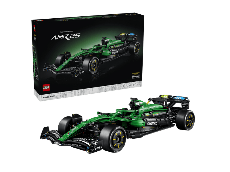 LEGO® Technic Aston Martin Aramco AMR25 F1® automobil (42240)