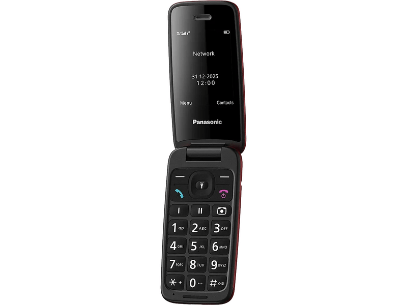 Panasonic KX-TU410EXR 4G Mobiltelefon, piros