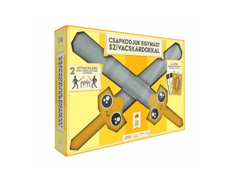 Csapkodjuk egymást szivacskardokkal társasjáték (EXP10009)