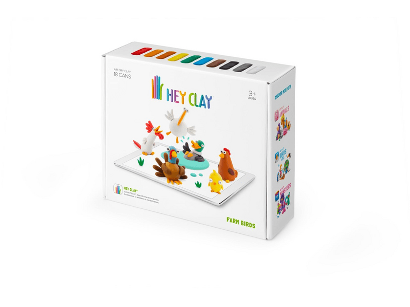 Hey Clay Nagy gyurmaszett - Baromfik (18009CEE)