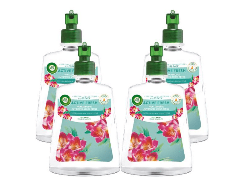 Air Wick Active Fresh utántöltő Frézia és Eukaliptusz 4x228ml