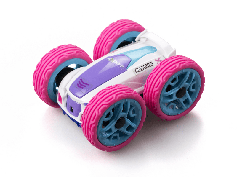 Exost Mini Flip 360 távirányítós autó, lila-fehér (20243)