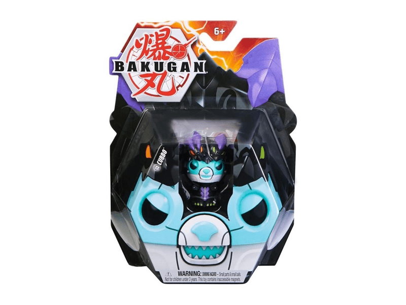 Bakugan Cubbo labda - Nillious, fekete (0200949)