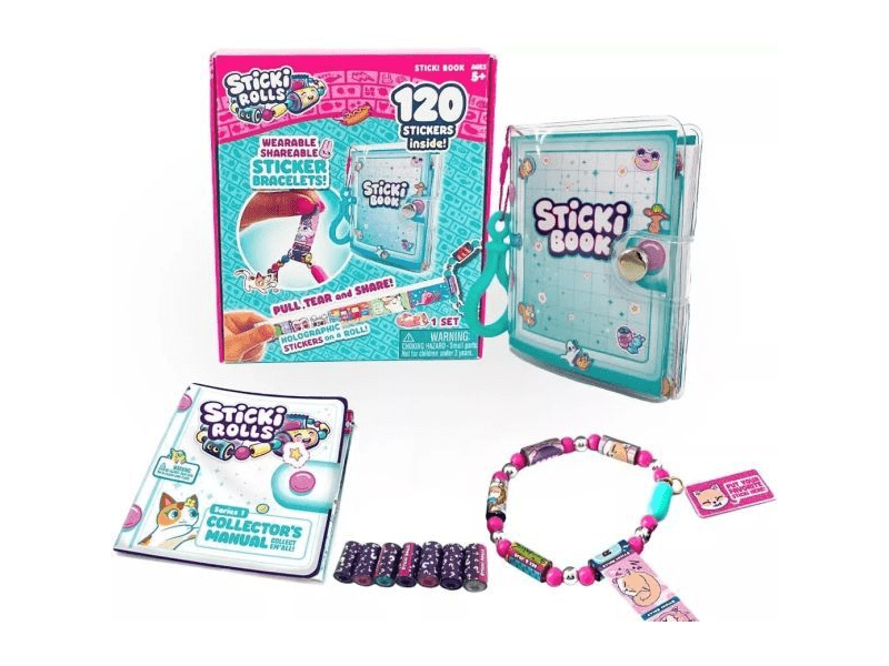 Sticki Rolls: Matricás karkötő és könyvecske készlet (SR200)