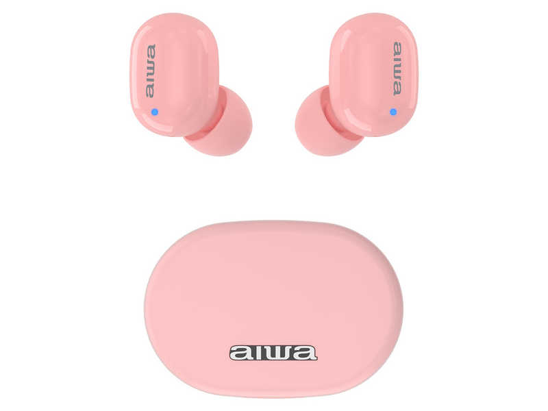 Aiwa EBTW-150PK TWS fülhallgató, púder