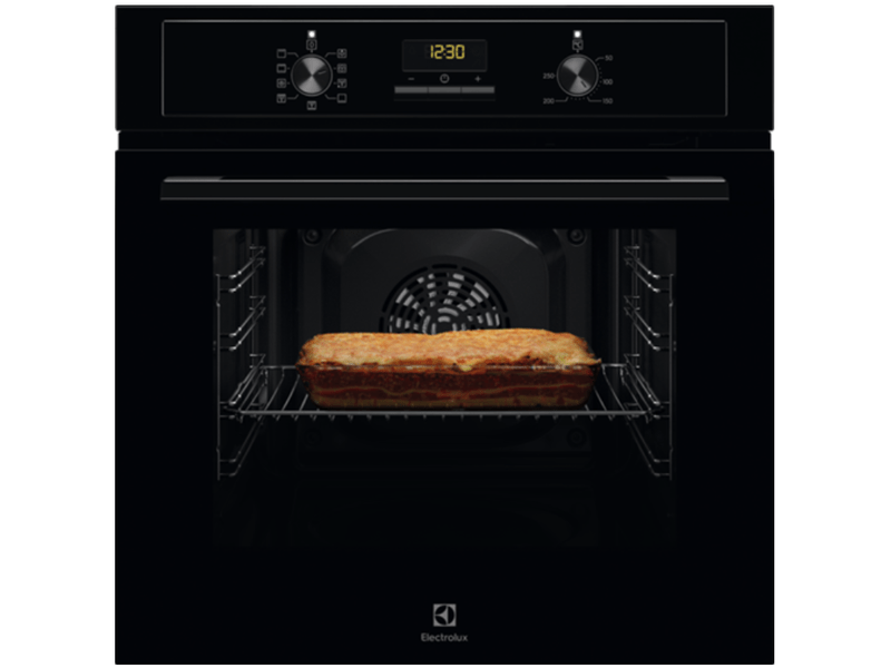 Electrolux EOF3H50BK Beépíthető sütő + Electrolux EHF6547FXK Beépíthető kerámia főzőlap