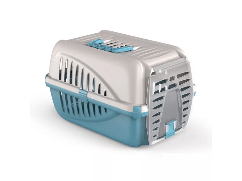 Hilton Smart Pet Blue műanyag kutya-macska szállító, 50x33x31cm