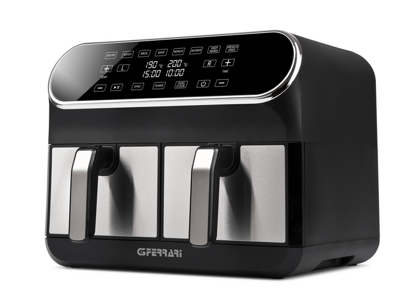G3Ferrari G1015000 Friggisano Duo Kétzónás forrólevegős olajsütő