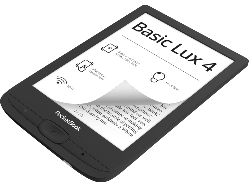 PocketBook Basic Lux 4 E-Book olvasó (PB618-P-WW)