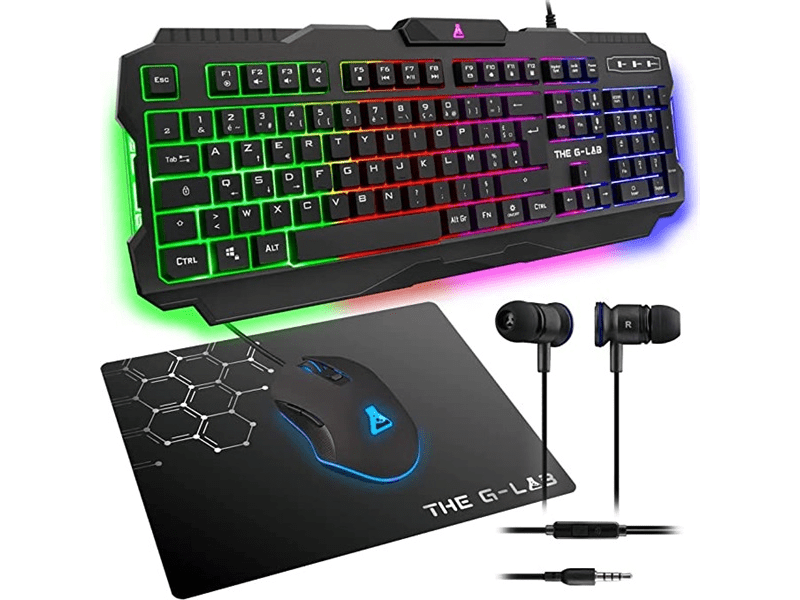 The G-Lab Combo Helium US 4 in 1 Gamer szett