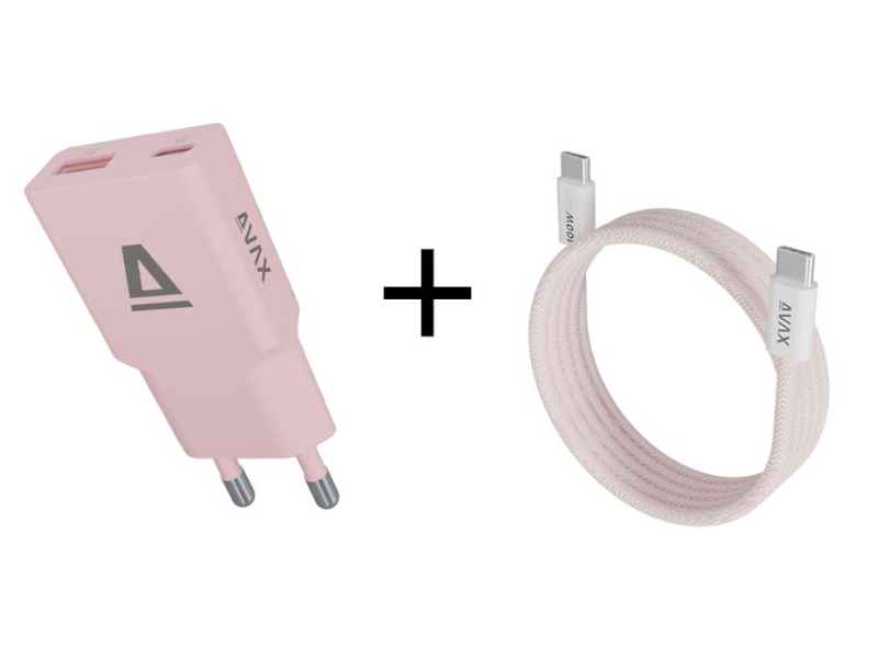 Avax CH641P & CB610P 30W GaN Gyorstöltő + 100W Mágneses USB-C Kábel