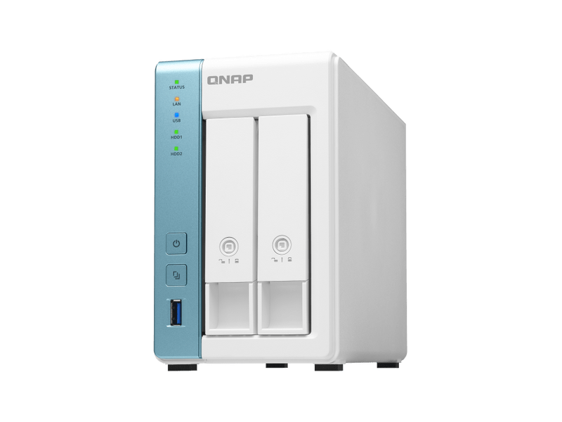 QNAP TS-231P3-4G 2 fiókos NAS