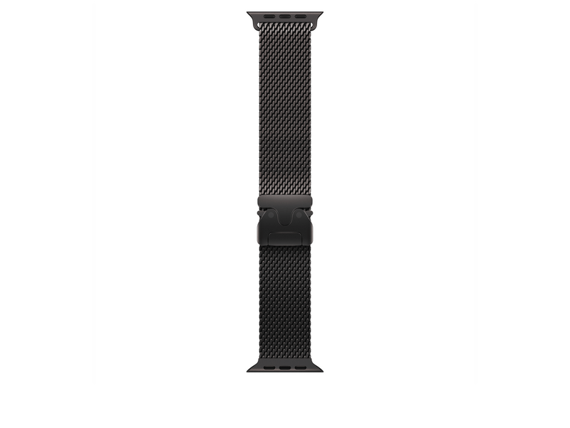 Apple Watch Ultra 49 mm-es fekete titán milánói szíj – L (MK0Q4ZM/A)
