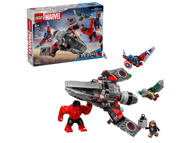 LEGO® Marvel Kapetan Amerika vs. Bitka crvenog Hulka (76292)