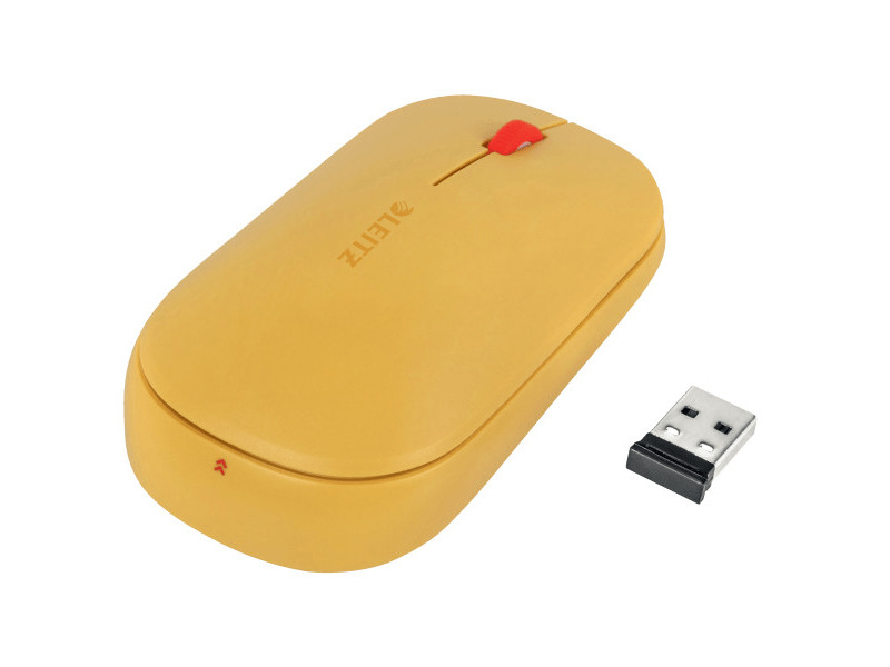 Leitz Cosy vezeték nélküli egér, meleg sárga (65310019)