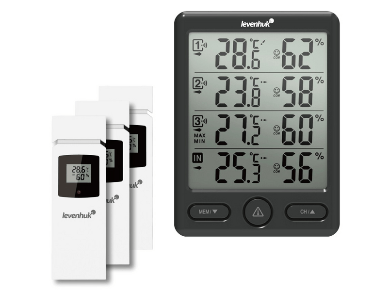 Levenhuk Wezzer PLUS LP20 időjárás-állomás (78892)