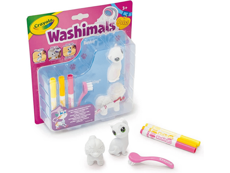 Crayola Washimals Kutya és cica kimosható állatszett (74-7512)