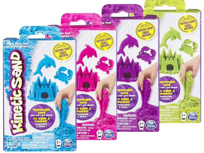 Kinetic Sand Színes homokgyurma, többféle (6033332)