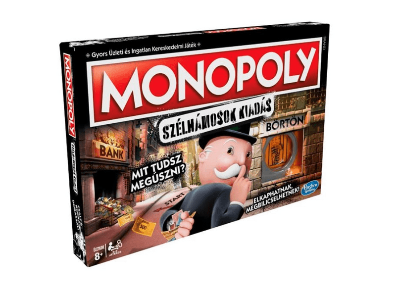 Monopoly Szélhámosok társasjáték