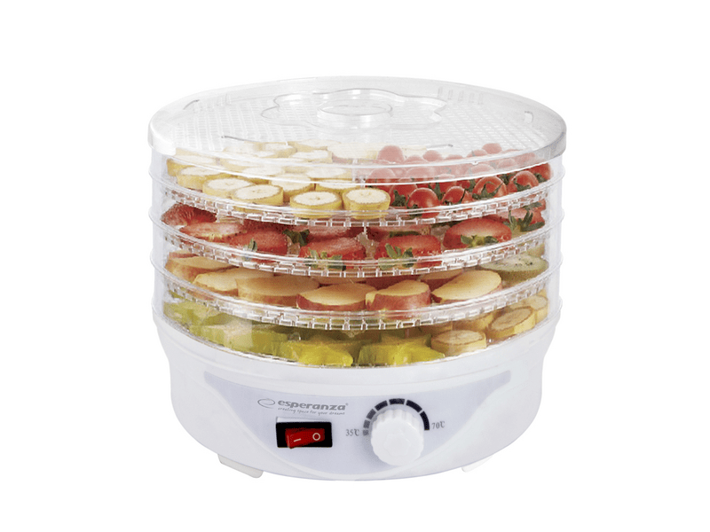 Esperanza EKD003 Délicatesse aszalógép, fehér