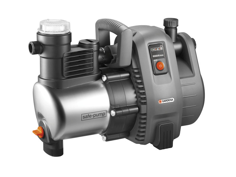 Gardena 1736-20 Premium 6000/6 kerti szivattyú, inox