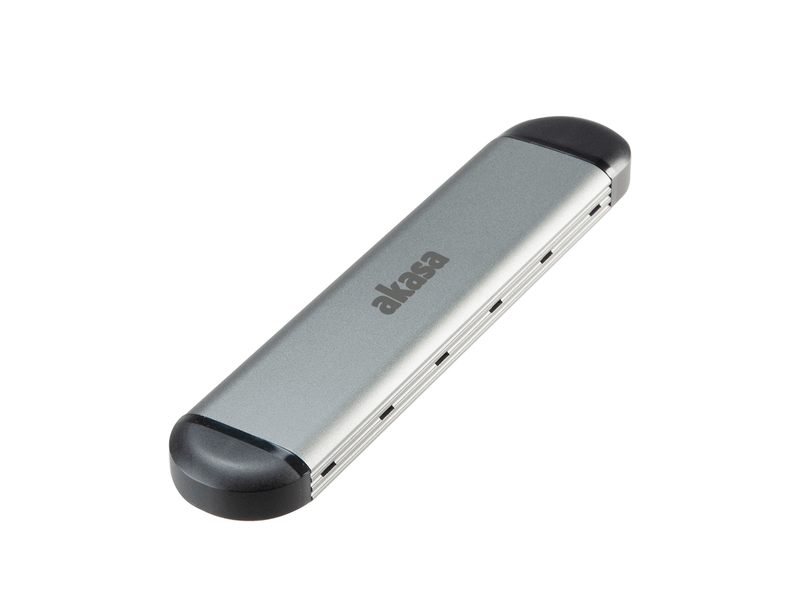 Akasa M.2 SATA/NVMe SSD - USB Külső SSD ház (AK-ENU3M2-04)