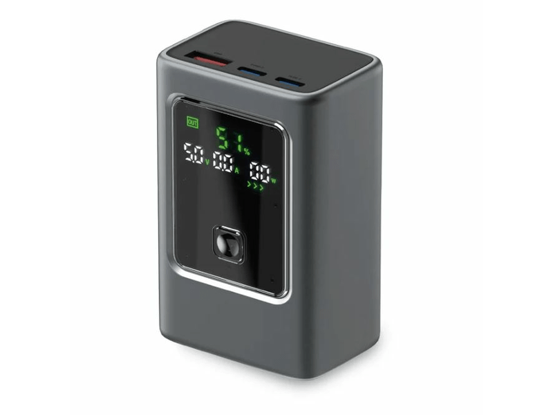 SBS Powerbank 10000 mAh 35W LCD fekete