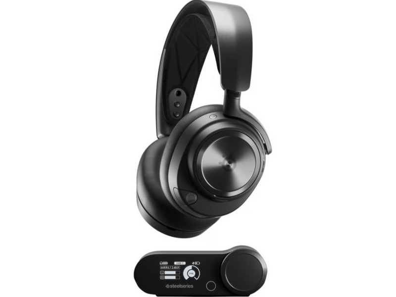 Steelseries Arctis Nova Pro Wireless Fejhallgató, fekete (61522)