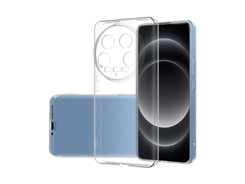 Gigapack Xiaomi 14 Ultra 5G Szilikon tok, átlátszó (156103)
