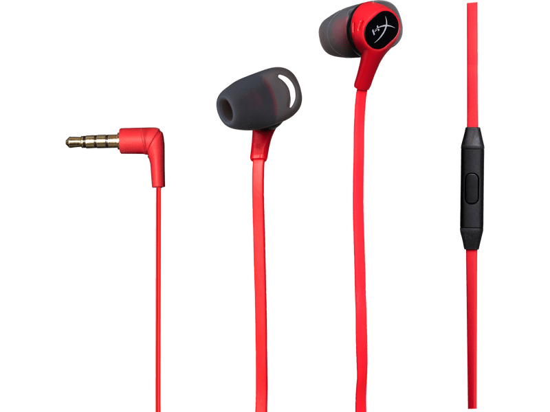 HyperX Cloud fülhallgató, piros-fekete (4P5J5AA)