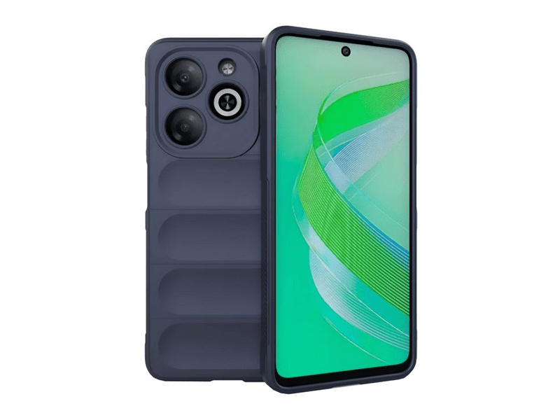 Gigapack Infinix Smart 8 4G Szilikon tok, sötétkék (159571)