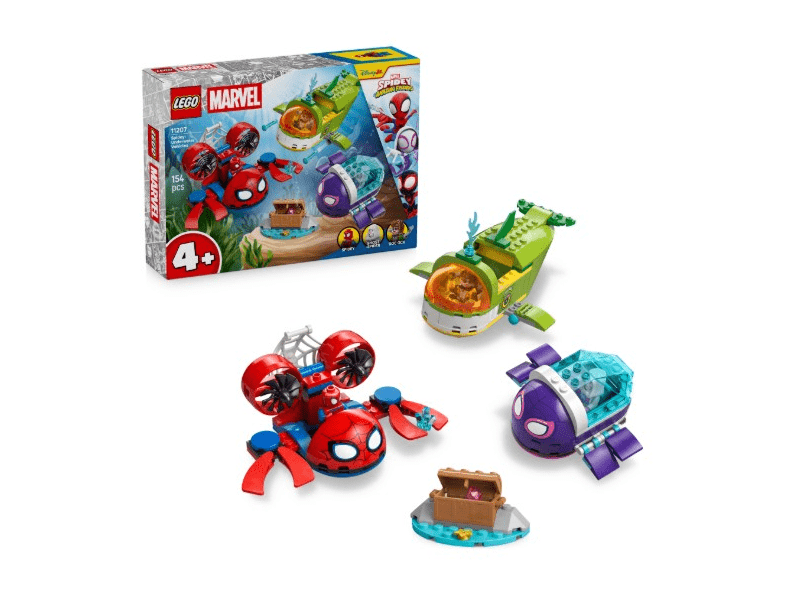 LEGO® Marvel Póki és csodálatos barátai Pókember: vízi járművek (11207)
