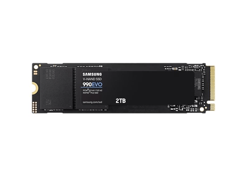 Samsung MZ-V9E2T0BW 990 EVO PCIe 4.0 NVMe M.2 SSD, 2TB