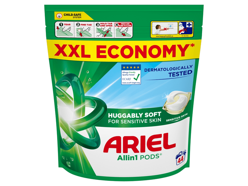 Ariel Allin1 PODS Sensitive Mosókapszula 44 mosáshoz