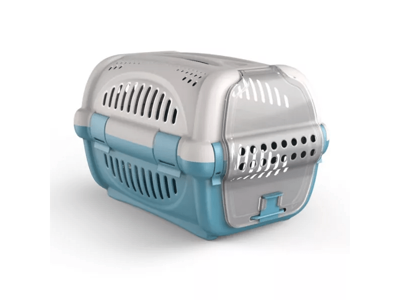 Hilton Smart Pet Blue műanyag kutya-macska szállító, 51x34x33cm