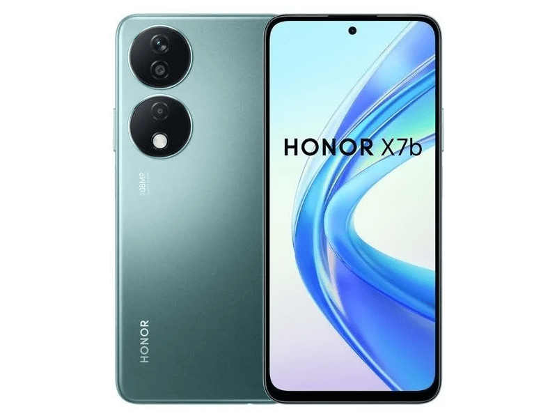 Honor X7b 6/128GB Okostelefon, zöld