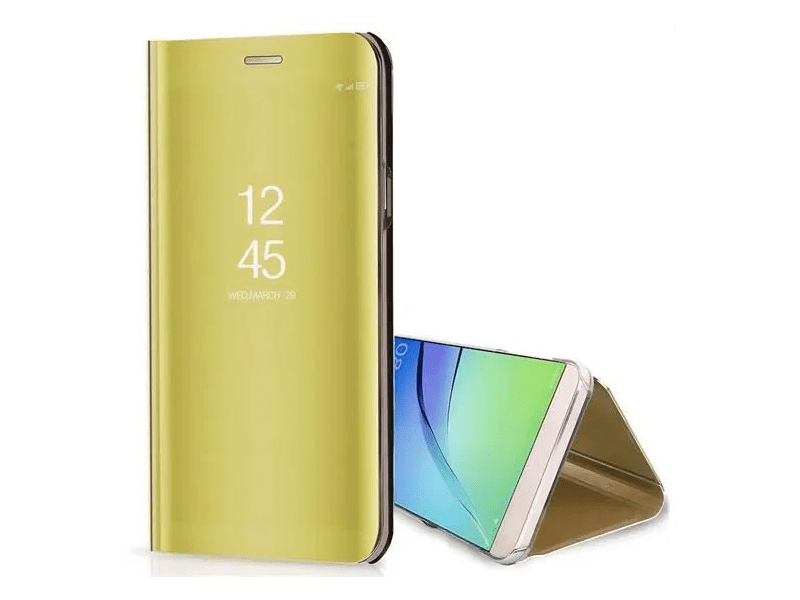 Gigapack Samsung Galaxy S23 FE Aktív flip tok, arany (GP-148150)