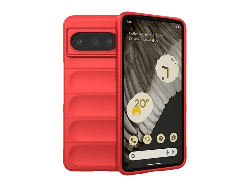 Gigapack Google Pixel 8 Pro Szilikon tok, piros (158463)