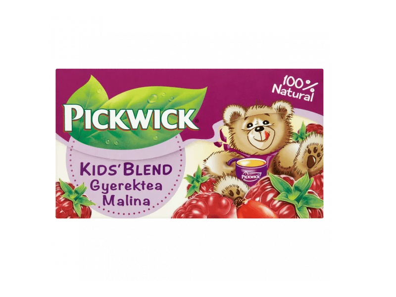 Pickwick Málnás rooibos gyerektea, 20 db