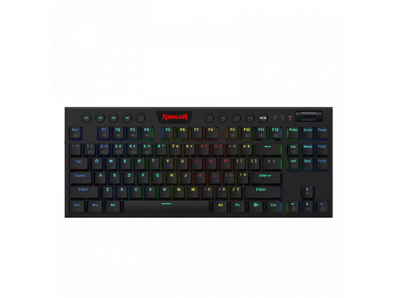 Redragon Horus TKL K621-RGB Mehanička tipkovnica, Plavi prekidač