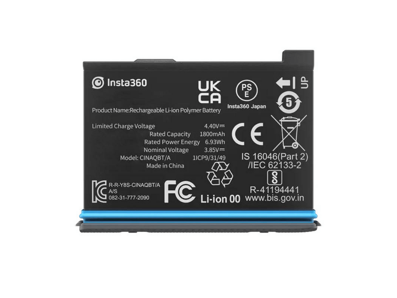 Insta360 X3 akkumulátor, 1800 mAh (CINAQBT/A)