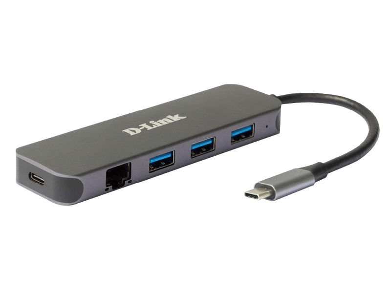 D-Link DUB-2334 5-in-1 USB-C HUB