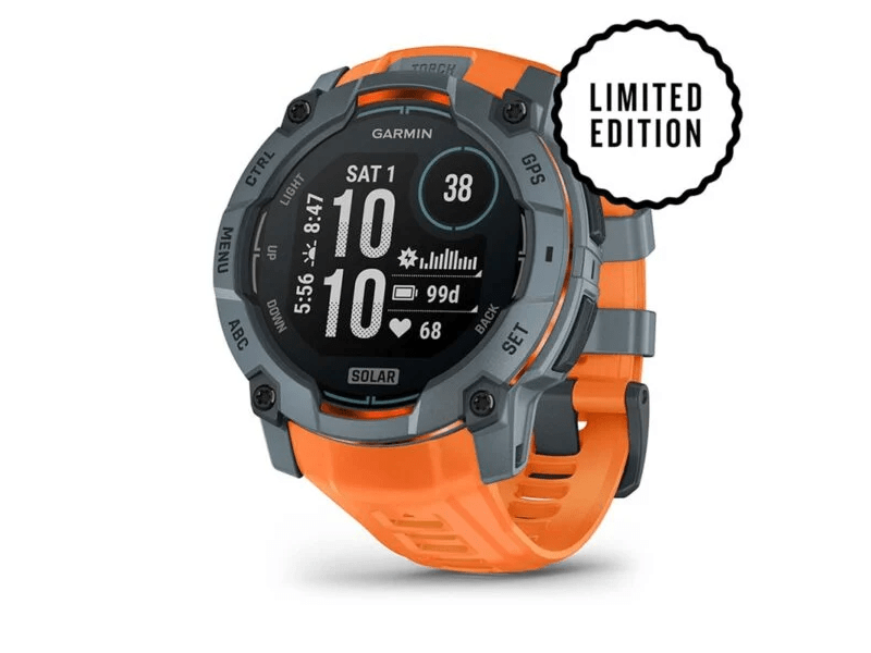 Garmin Instinct 3 50mm Solar Okosóra, szürke (010-02935-01)