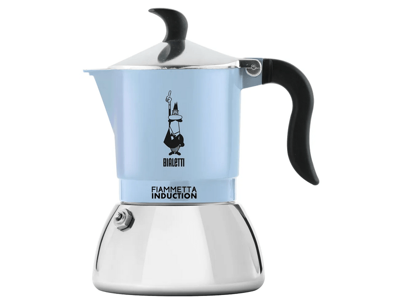 Bialetti Fiammetta Induction Primavera Kotyogós kávéfőző, kék (6579)