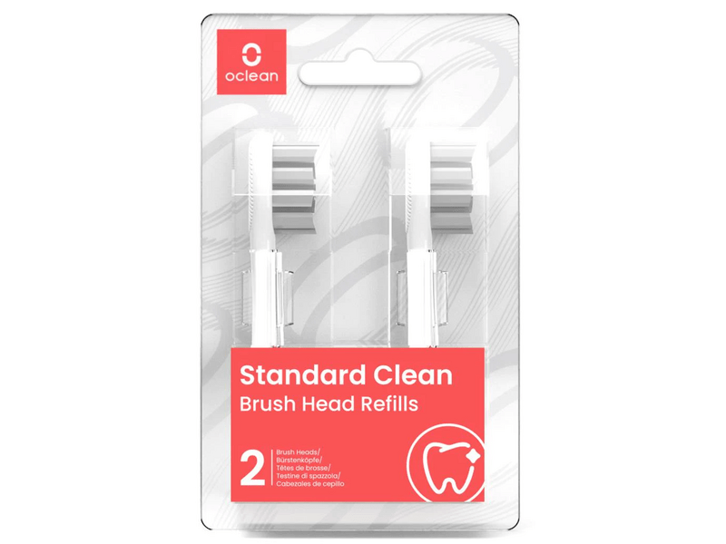 Oclean Standard elektromos fogkefe fej, fehér, 2 db