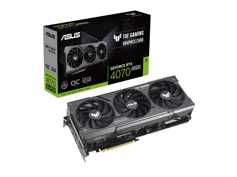 Asus TUF Gaming GeForce RTX™ 4070 SUPER 12GB GDDR6X OC Videókártya
