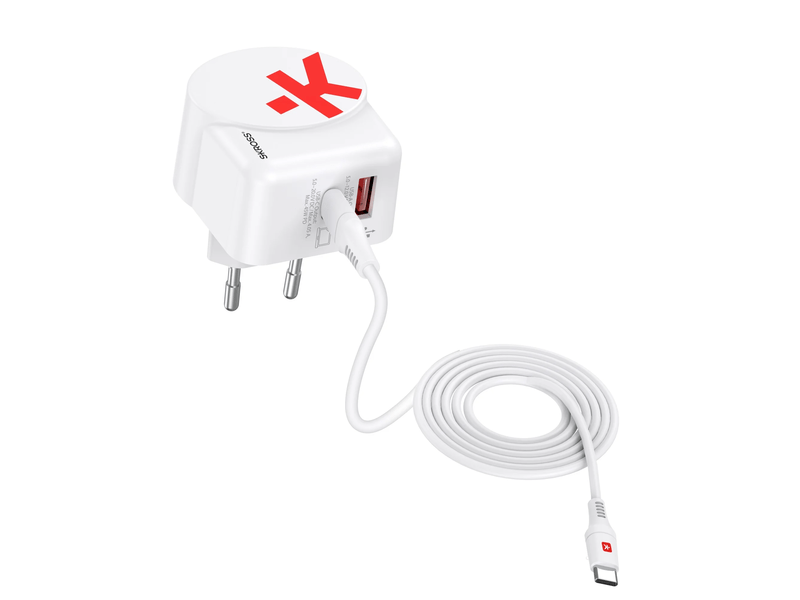 SKROSS USB töltő,45W,1,6m kábel