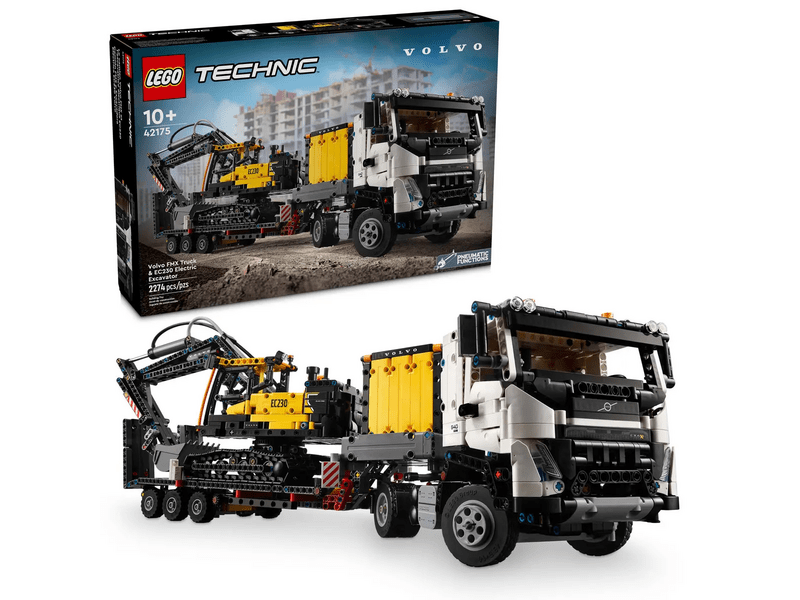 LEGO® Technic Volvo FMX kamion i električni bager EC230 (42175)