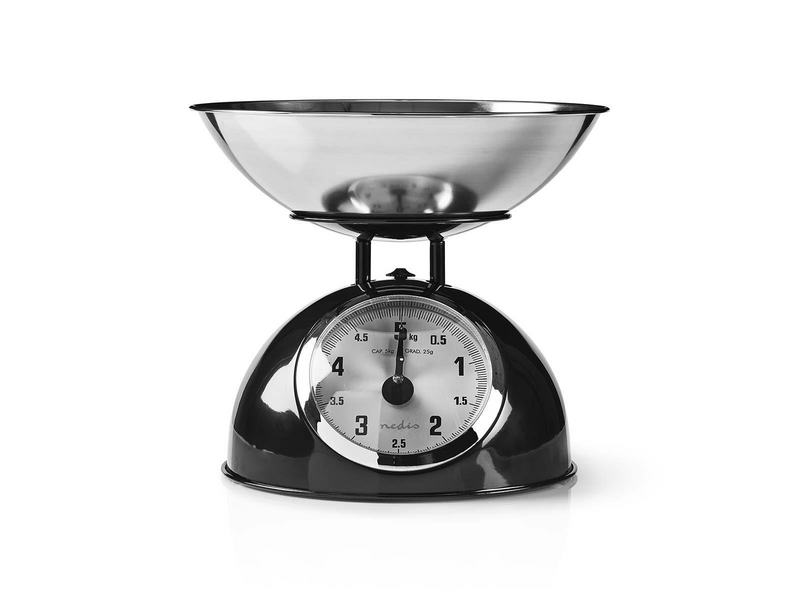 Nedis KASC110BK Retro konyhai mérleg