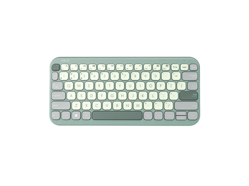 Asus Marshmallow KW100 Vezeték nélküli billentyűzet, Green Tea Latte